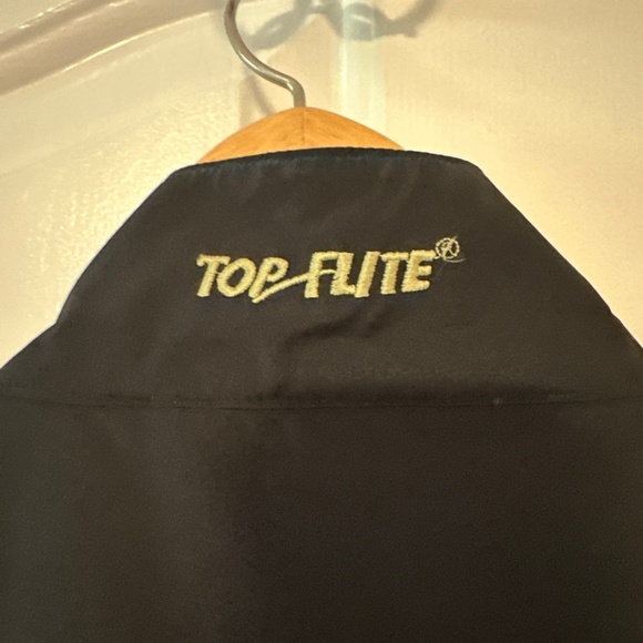 Short-Sleeve Golf Jacket Top Flite Men's Medium Lined Rain Coat Spring Fall - Picture 7 of 10